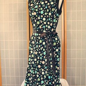 Brown Polka Dot Dress